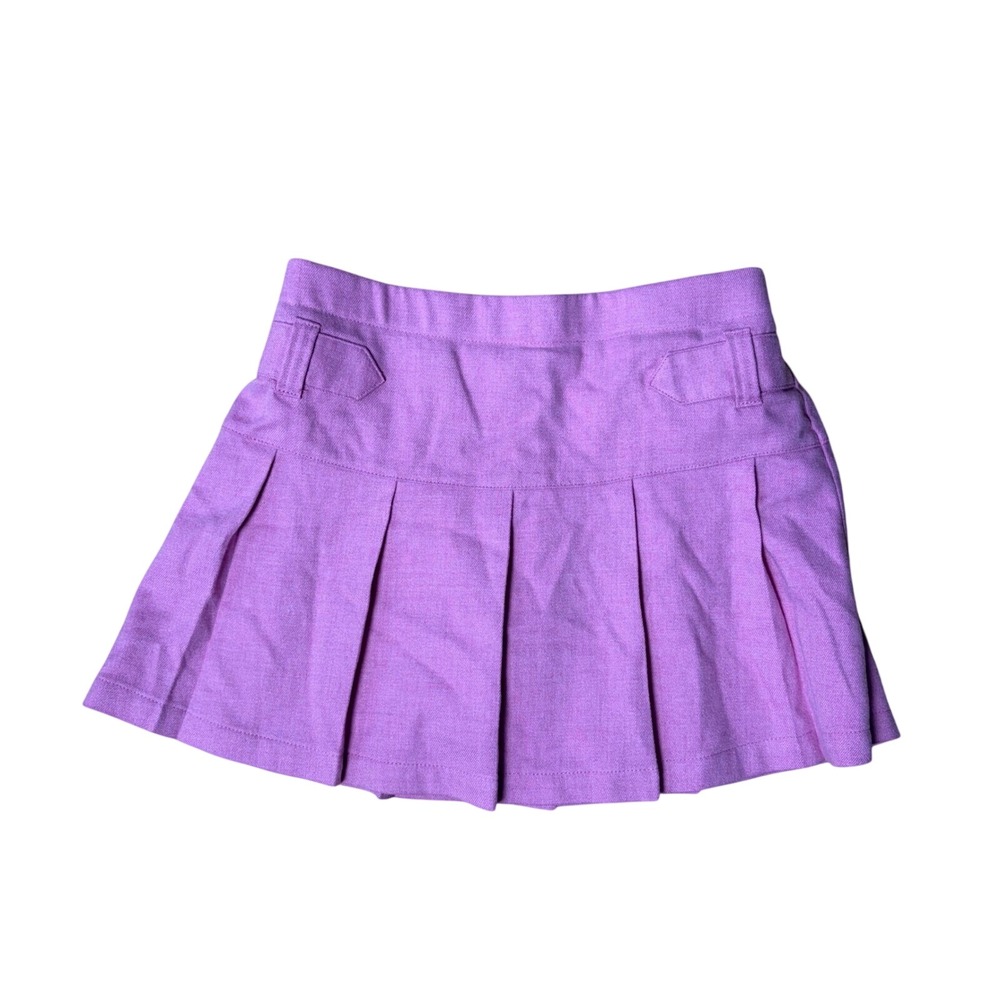 Abercrombie Kids Pink Pleated Skort Size 11/12 Girls Mini Skirt with Shorts